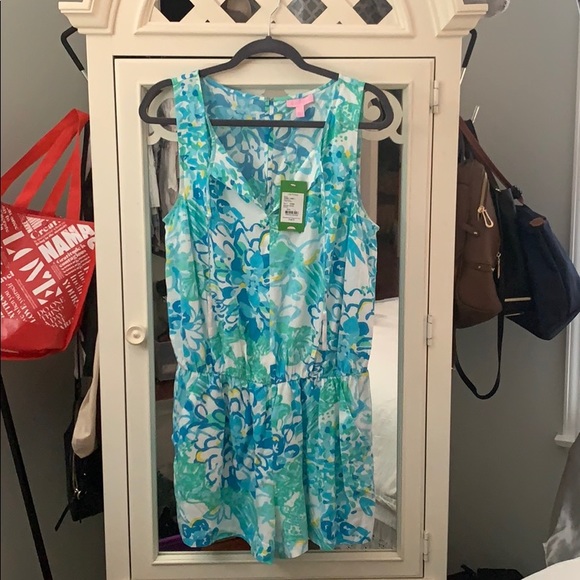 Lilly Pulitzer Other - Lilly Pulitzer Tybee Romper Size Large. NWT!!!
